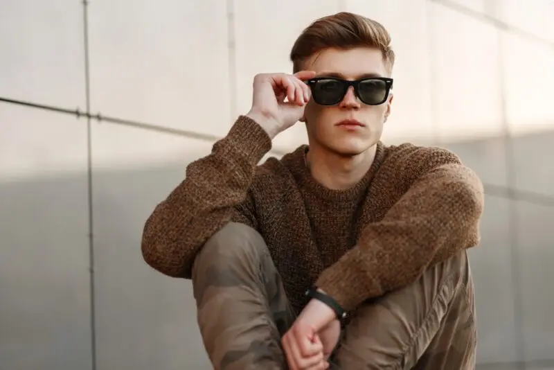 maglione elegante da uomo