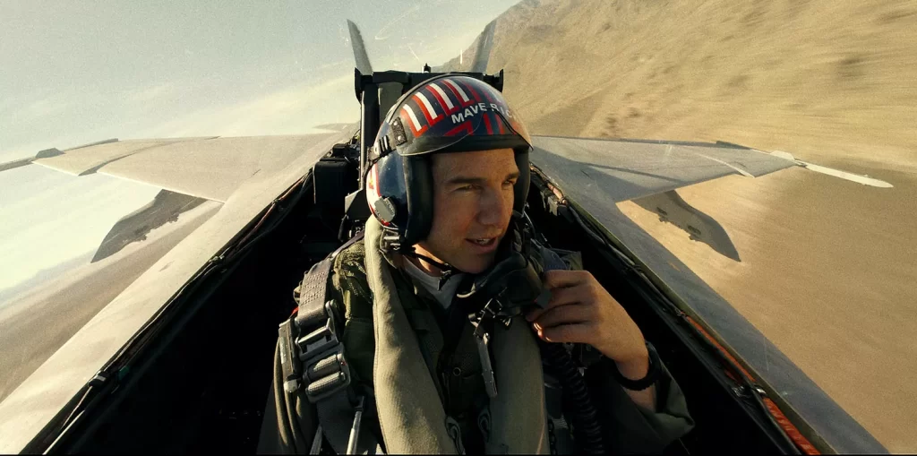 Tom Cruise in Top Gun: Maverick (2022). FOTO: PARAMOUNT PICTURES