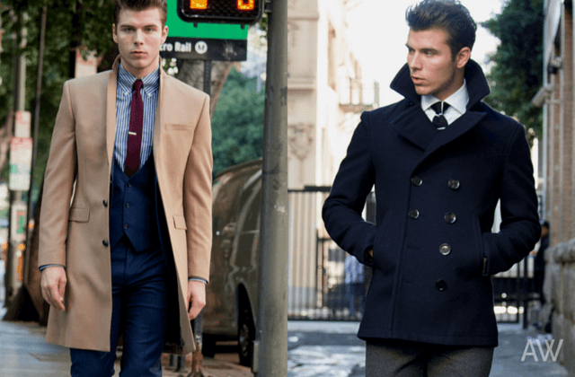 come deve vestire un cappotto da uomo
