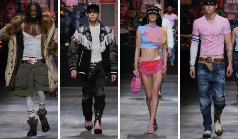 dsquared2 sfllata uomo donna
