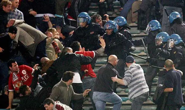 tifo violento