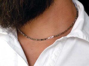 collana da uomo maglie di catena