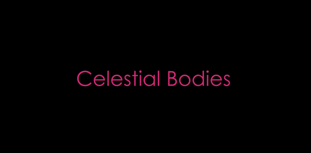 Credits by NOWNE$$, Celestial Bodies Video
rigurgitarte