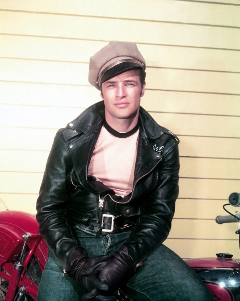 Il chiodo, re dei capi must-have: 70 anni e non sentirli. Marlon Brando, "Il selvaggio". Photocredit Getty