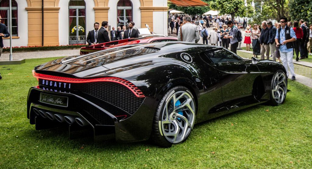 Bugatti La Voiture Noire: l'auto di lusso più unica che rara