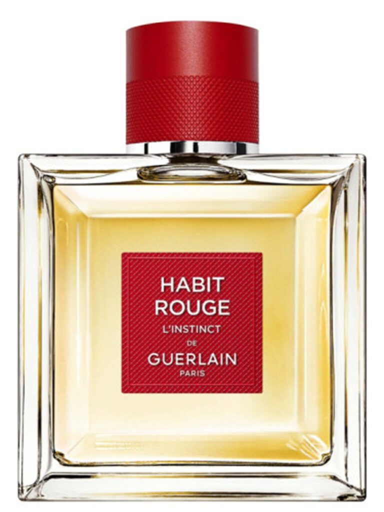 Profumi uomo Primavera Estate 2023. Habit Rouge l'instinct, Guerlain, photocredit Fragrantica.it