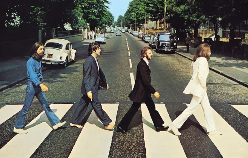 Vinili second hand. Abbey Road, Beatles. Photocredit rollingstones.it