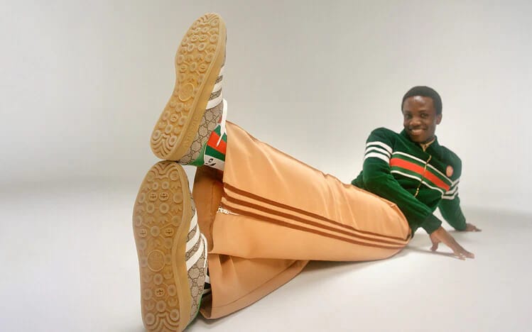 Adidas x Gucci sneakers