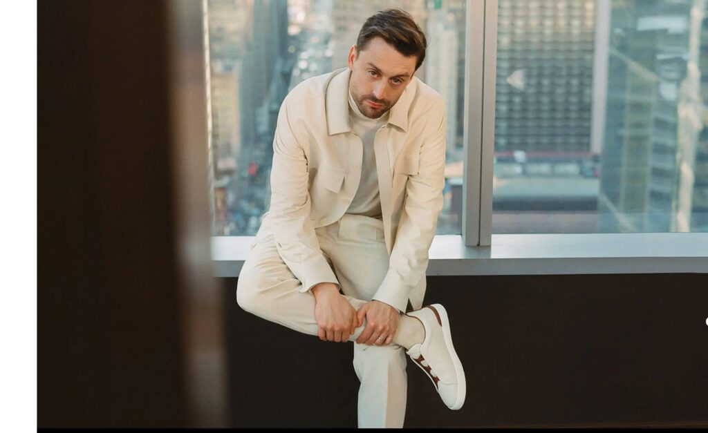 Primavera estate 2023: investire nei brand di lusso. Kieran-Culkin per Zegna.Photocredit Zegna.com