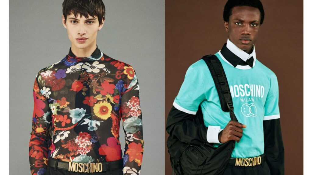 moschino menswear resort 2024