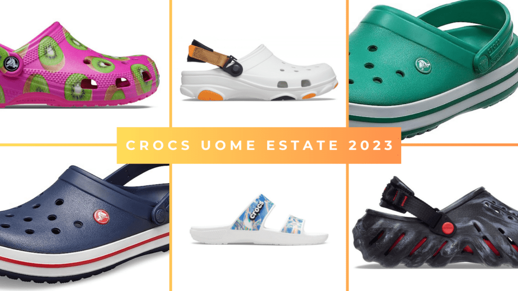 Crocs uomo estate 2023