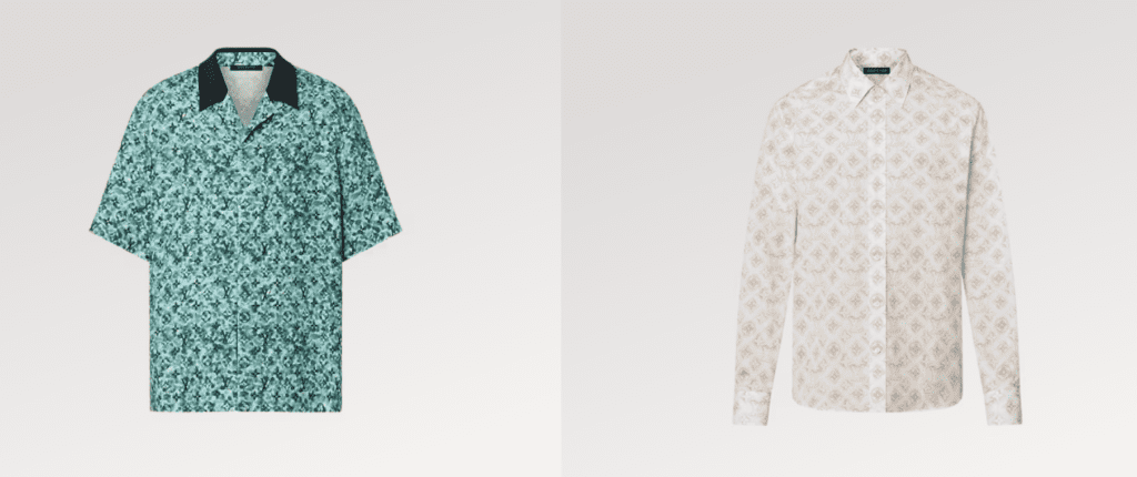 camicia louis vuitton uomo
