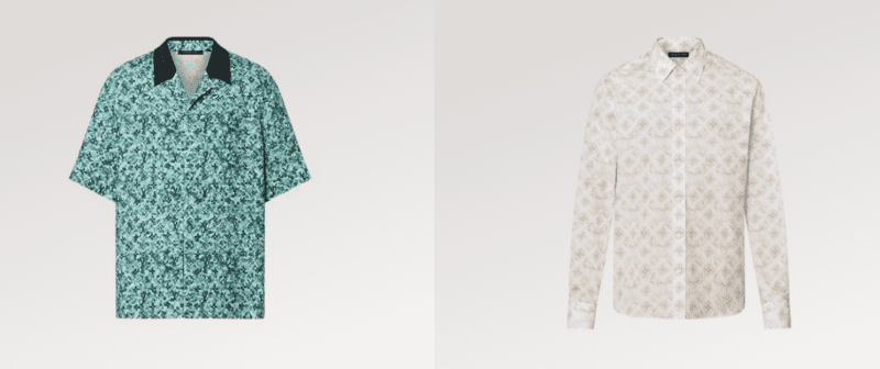 camicia louis vuitton uomo