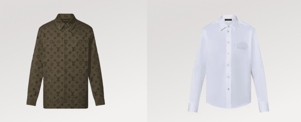 camicia louis vuitton uomo