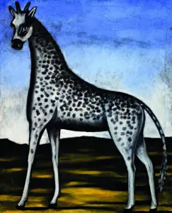 Niko Pirosmani_Giraffe_1905-1906_300x244
