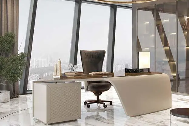 Il Lusso dell'Ufficio di Rappresentanza: Gli Stili e Gli Oggetti di Design Preferiti Dagli Uomini