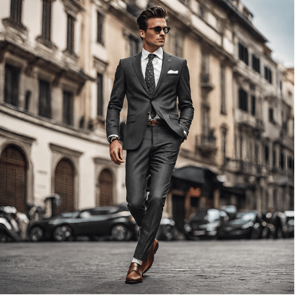 Oufit Uomo Fashionista | Credits: MoltoUomo.it AI