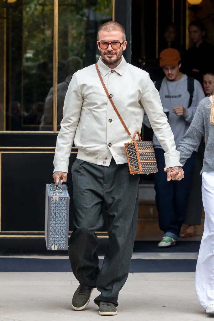 It-Boys che trasformano la borsa nell'ultima it-bag da sfoggiare con stile | David Beckham