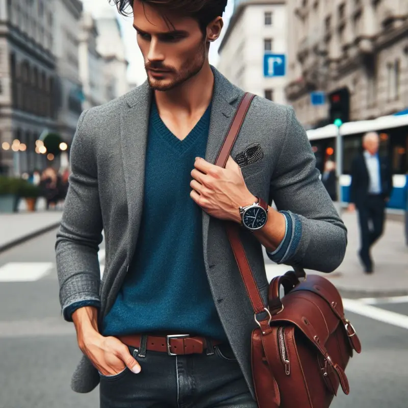 L’Arte di Essere Uomini alla Moda: Una Panoramica sull’Uomo dallo Stile Classico Outift Casual