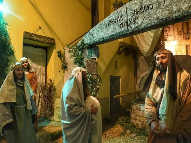 presepe vivente di Gasperina