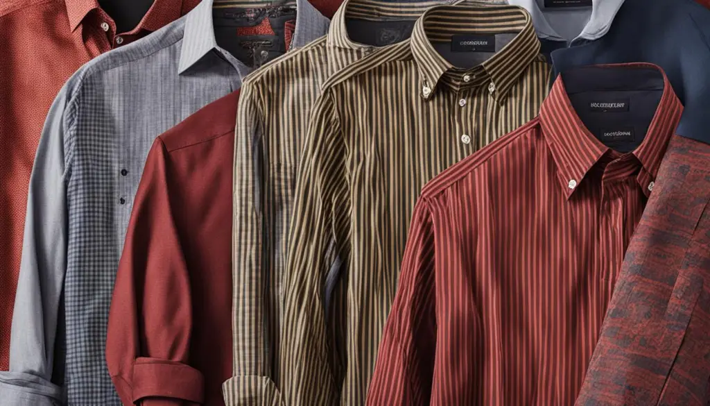 Camicie da uomo con fantasie e decorazioni