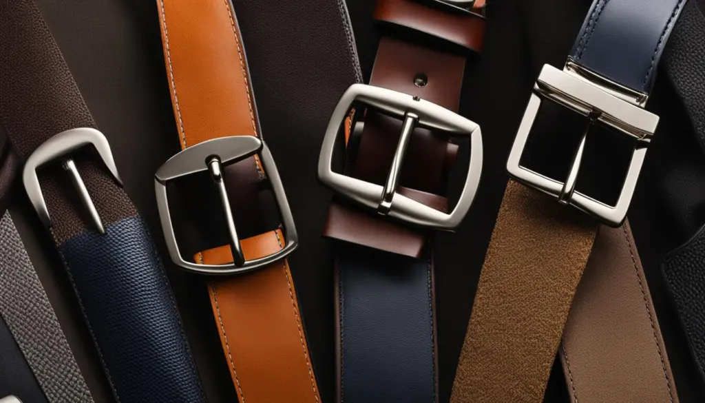 Materiali per cinture da uomo