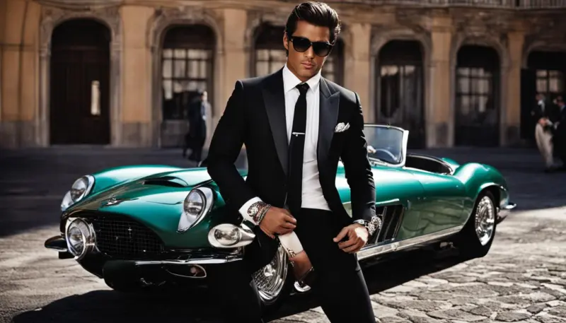 Oufit uomo playboy