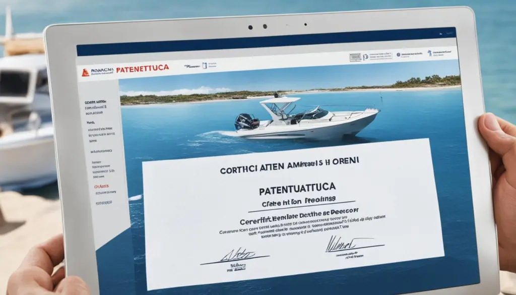 Patente nautica