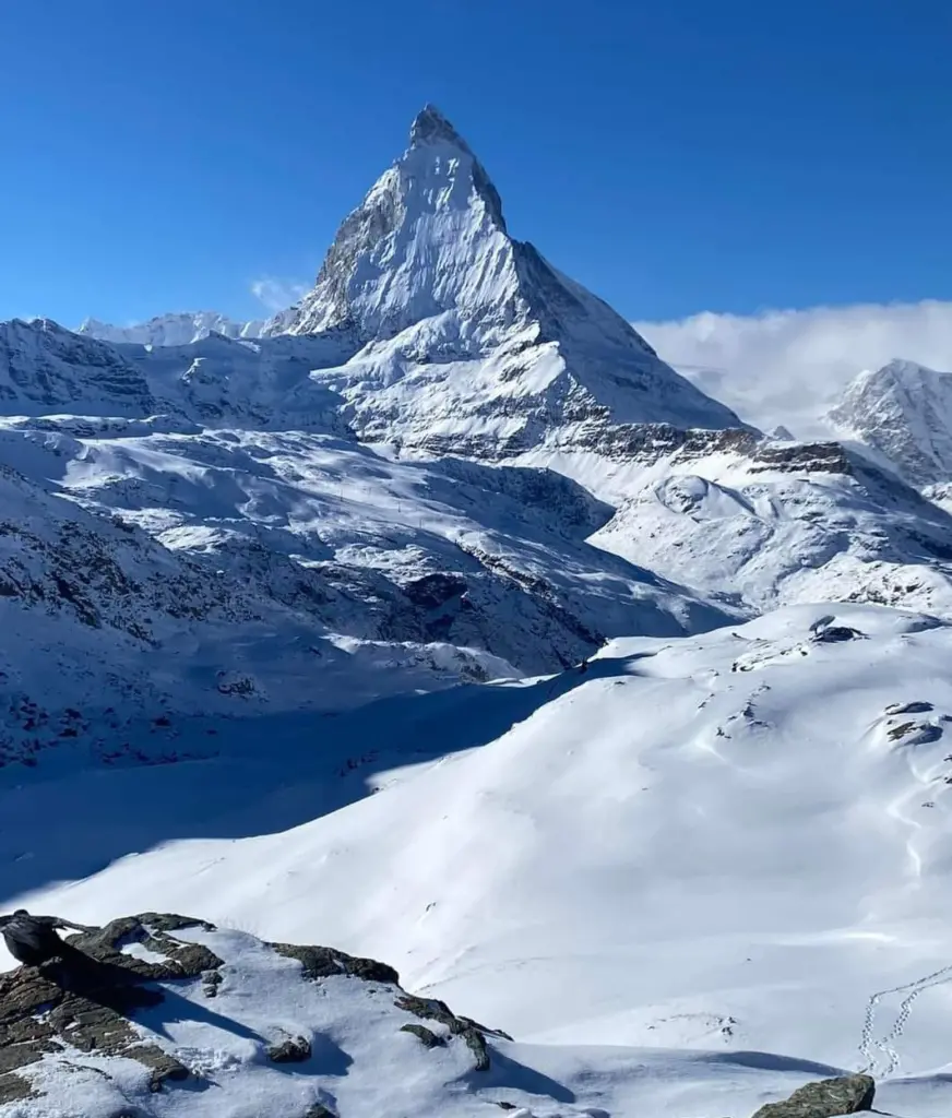Pensate alla magia dell’inverno, alla Svizzera e alla neve, in una parola Zermatt