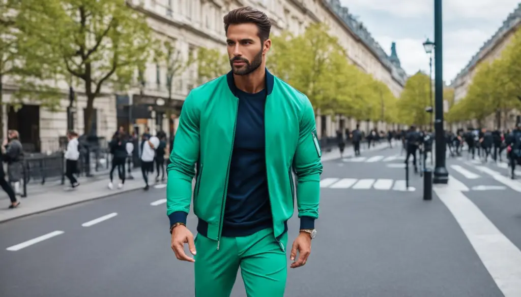 abbinamenti giacca e pantalone in chiave athleisure