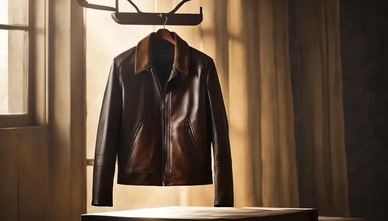 giubbotto pelle uomo