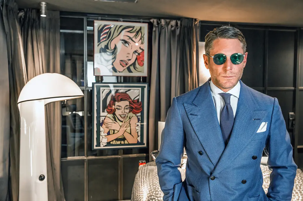 Lapo Elkann, icona di stile contemporanea