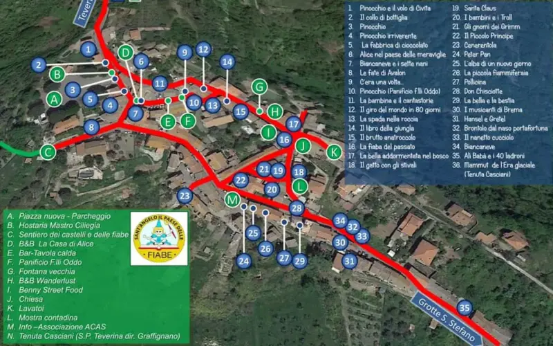 La Mappa delle fiabe di Sant’Angelo di Roccalvecce