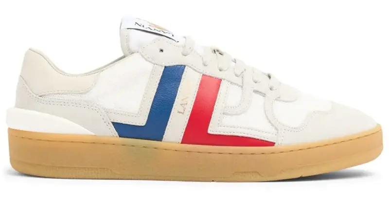 Sneakers low top Clay in pelle
