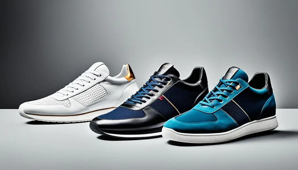 Modelli premium sneakers uomo