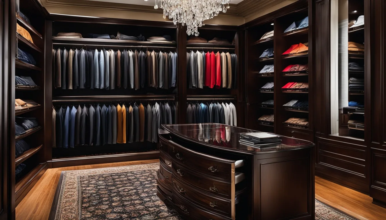 Armadio dell'Uomo di successo