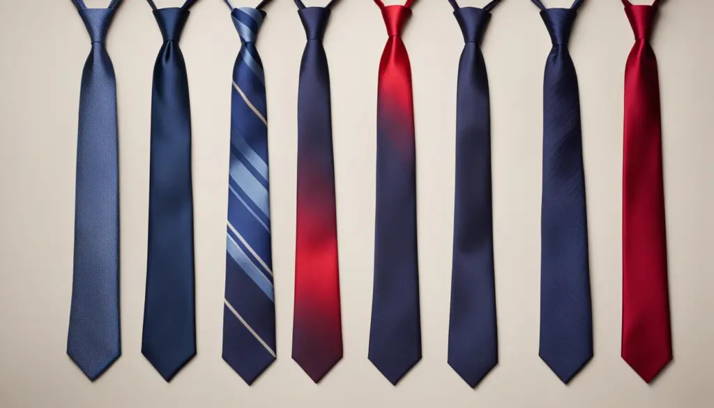 Cravatte eleganti a tinta unita Cravatte eleganti a tinta unita