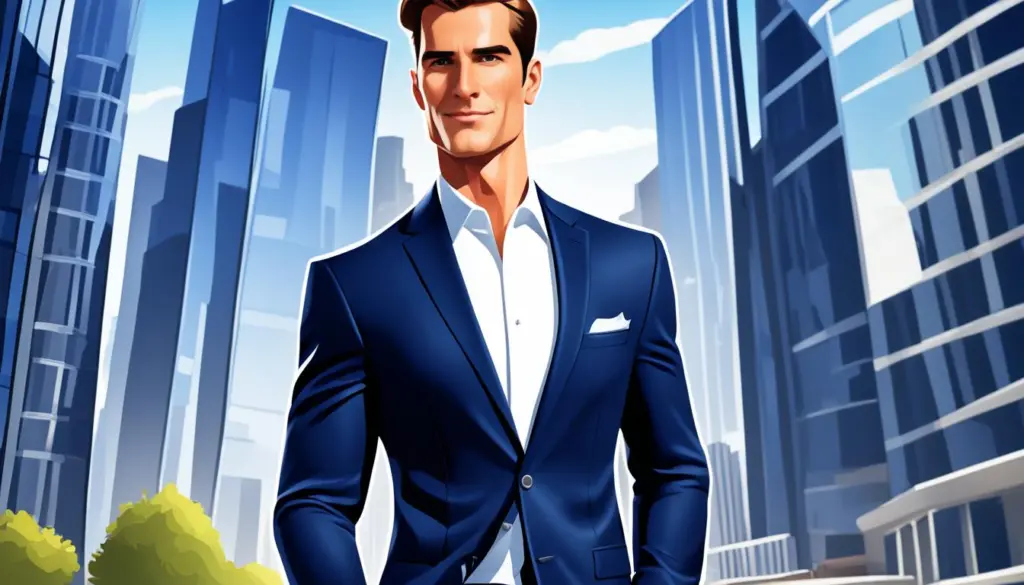 abbinamento abito blu scuro