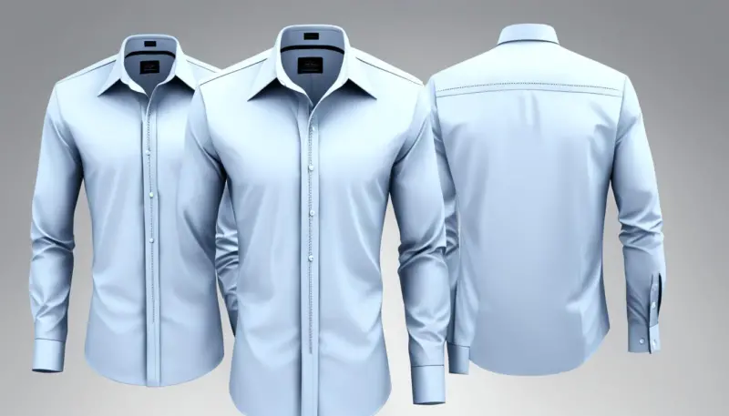 camicia elegante da uomo