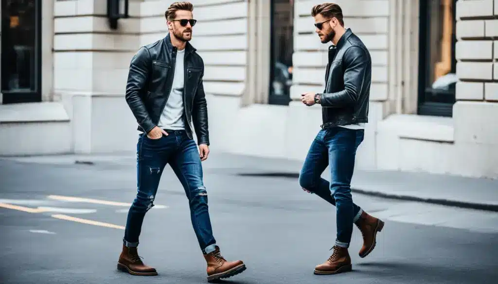 scarpe uomo con jeans