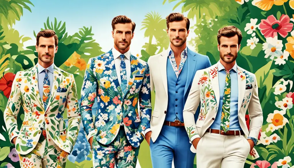 Fantasie per cravatte in lino