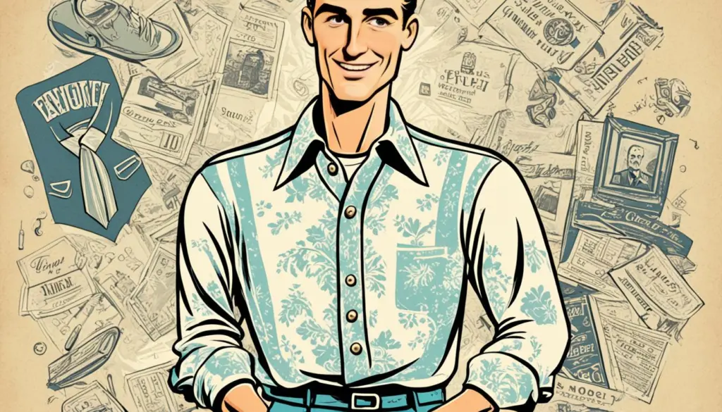 camicia vintage per lui