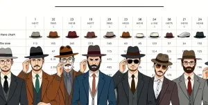 Guida alle Taglie per cappelli da uomo