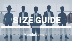 Guida per uomo alle Taglie per lo Shopping Online