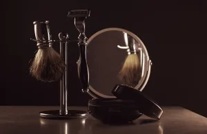 Pennello e sapone da barba