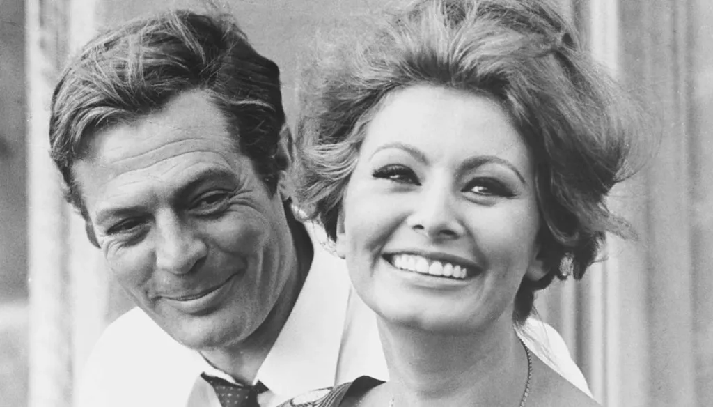 Sophia Loren e Marcello Mastroianni