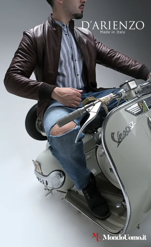 bomber giacche in pelle D'Arienzo Collezioni