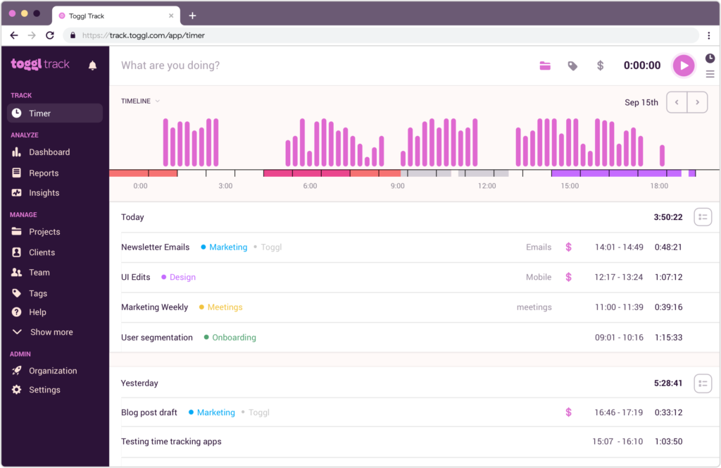 Come migliorare la produttività in ufficio con le app di time management