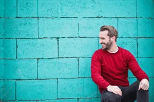 Maglione girocollo uomo