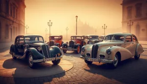 Automobili d'epoca da collezione